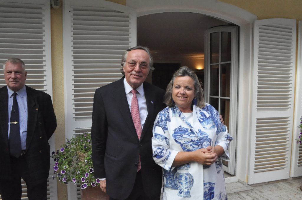 Honorarkonsul Wolfgang Meixner und Gattin Henriette Meixner